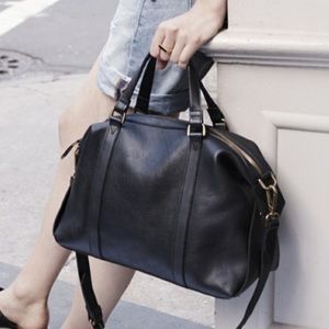 Madewell Glasgow Satchel Black